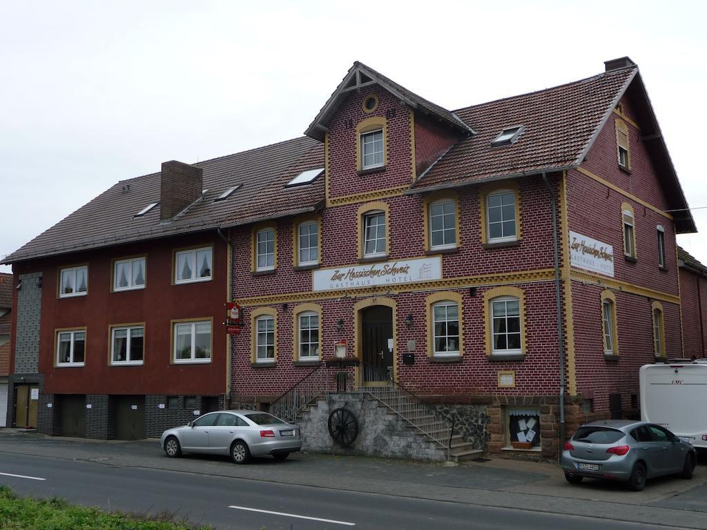 Hotel Zur Hessischen Schweiz Doernhagen Exterior foto