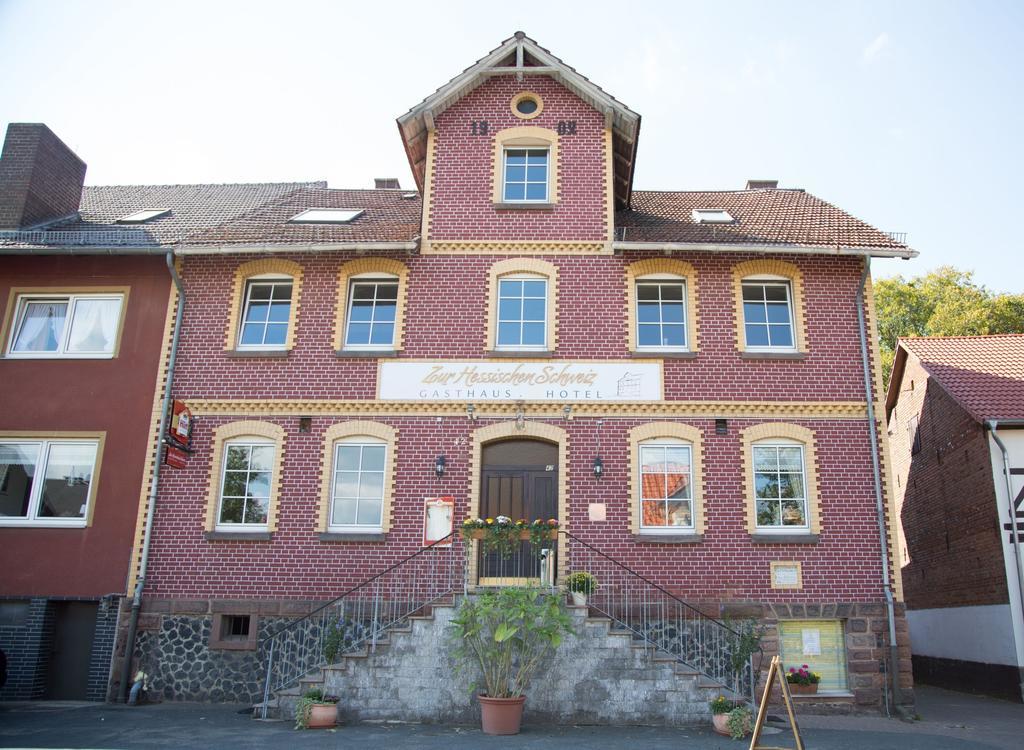 Hotel Zur Hessischen Schweiz Doernhagen Exterior foto